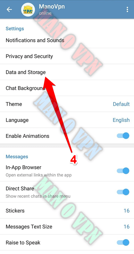 وی پی ان برای تلگرام
